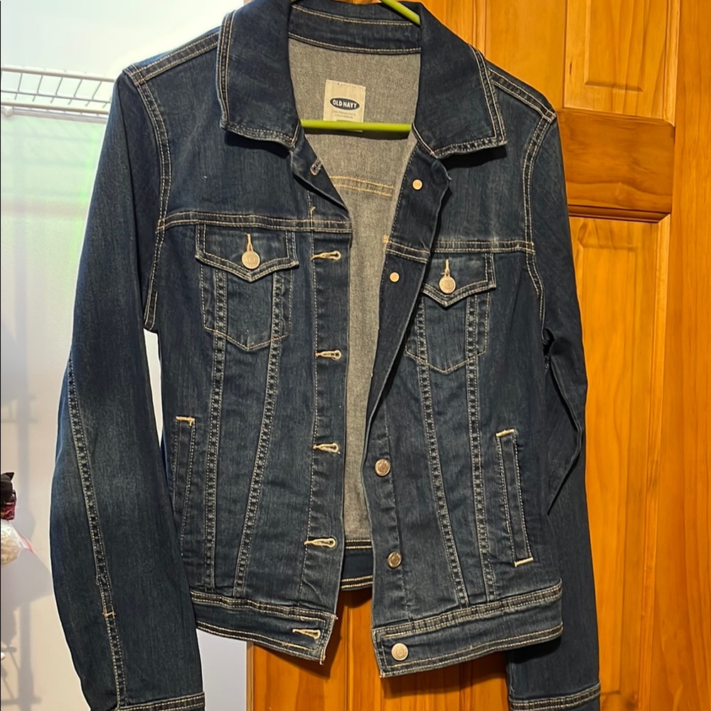 Old Navy Dark Blue Jean Jacket